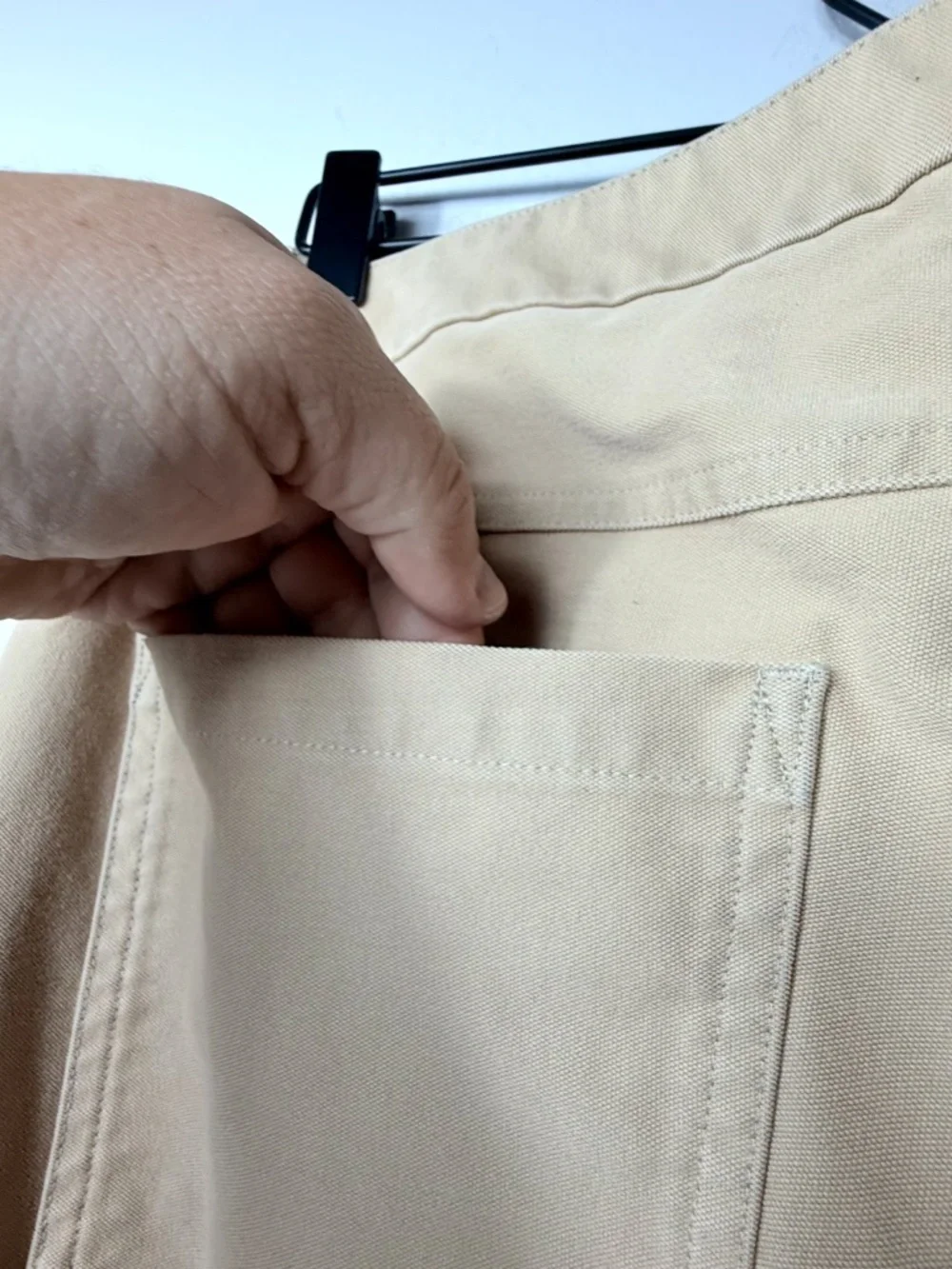 Lululemon Men's Performance Pants Size 36 Straight Leg Tan Activewear (L)